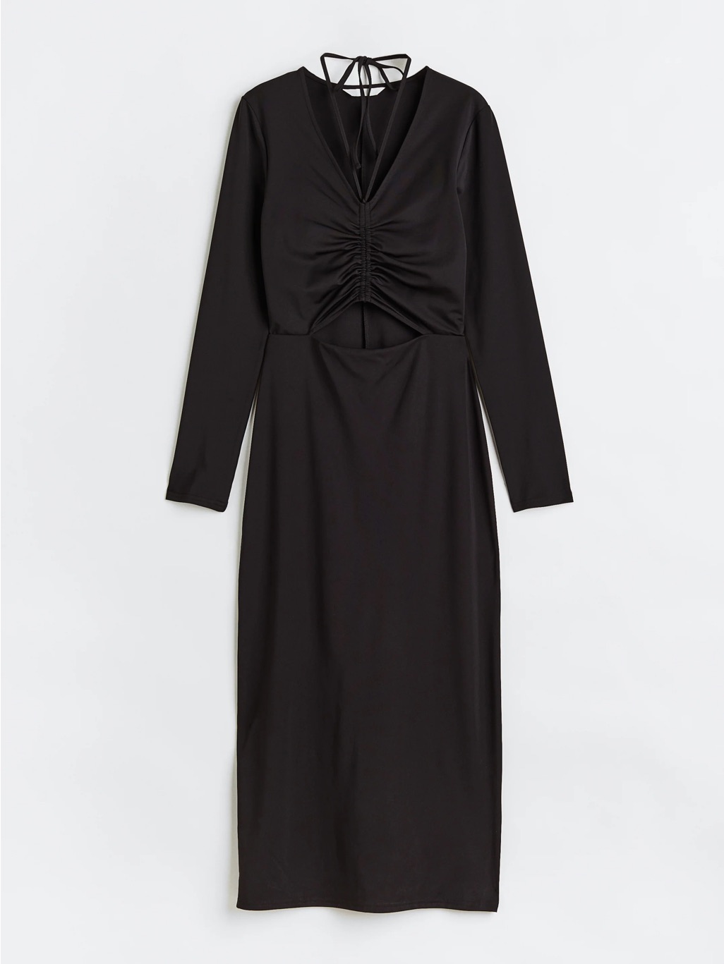 H&M Long Sleeve Midi Dress